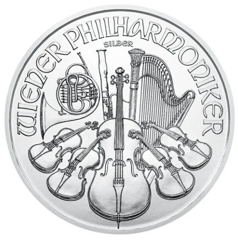 1 oz Silver Philharmonic Coin