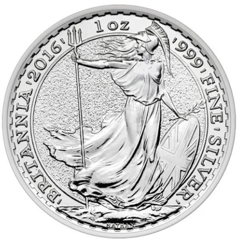 1 oz Silver Britannia Coin