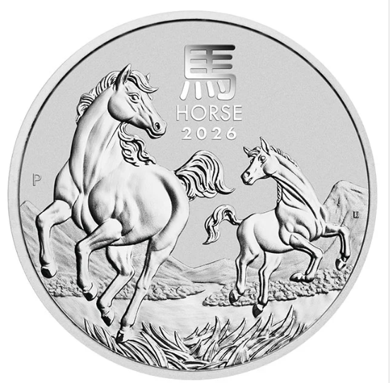 2026 Kilo Silver Horse Australian Lunar Series III