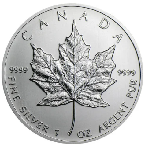 1 oz Silver Maple Leaf Coin