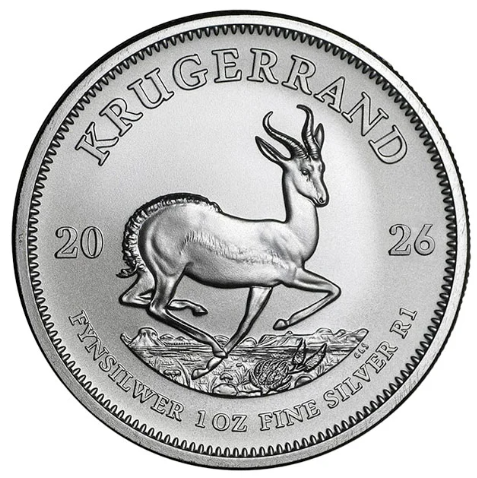 2026 1oz Silver Krugerrand Coin