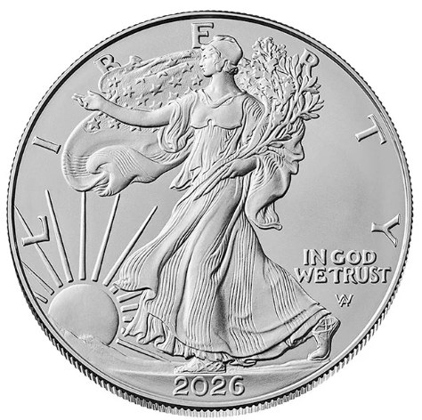 2026 1oz Silver American Eagle Coin